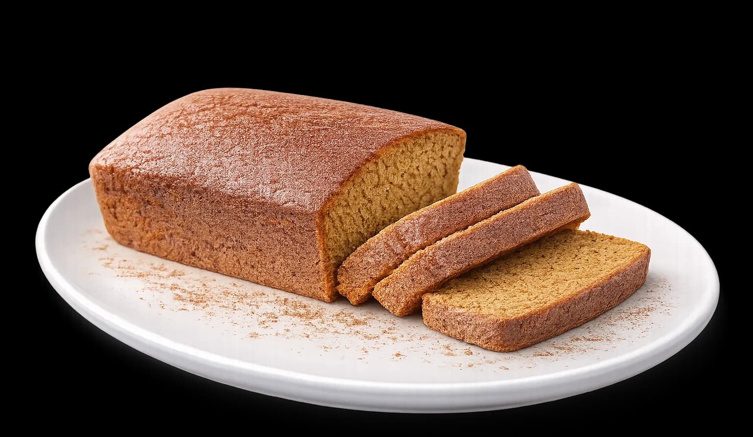 Delicious ginger loaf